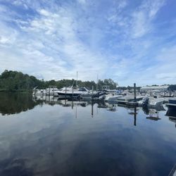 The marina