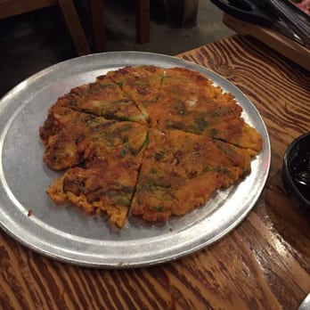 Jongro BBQ - Kimchi pancake - Korean Near Me - New York, New York