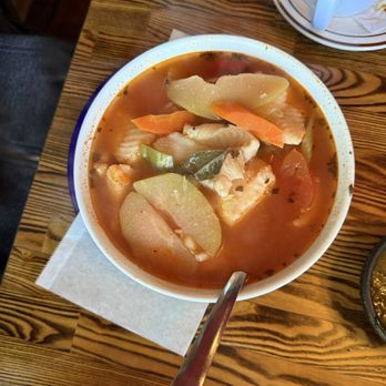 Gloria's Cocina Mexicana - Caldo de Pescado (Fish Soup) - Mexican Near Me - Downey, California Gloria's Cocina Mexicana - Caldo de Pescado (Fish Soup) - Mexican Near Me - Downey, California