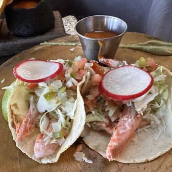 Tostadas Prime - Salmon tacos - New Mexican Cuisine Near Me - Santa Clara, California Tostadas Prime - Salmon tacos - New Mexican Cuisine Near Me - Santa Clara, California