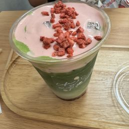 Matcha Strawberry Cloud