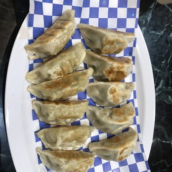 Mr Dumpling - Half chicken and half pork Fried Meat Dumplings - Dim Sum Near Me - Carrollton, Texas Mr Dumpling - Half chicken and half pork Fried Meat Dumplings - Dim Sum Near Me - Carrollton, Texas