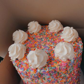 Rebecca’s Cakes by Design - Rainbow cake - Custom Cakes Near Me - Bartlett, Illinois Rebecca’s Cakes by Design - Rainbow cake - Custom Cakes Near Me - Bartlett, Illinois