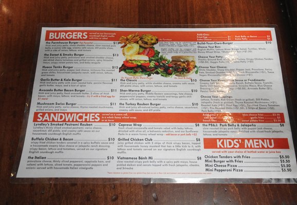 Menu photo 2 5 Ate Cafe Spring, TX