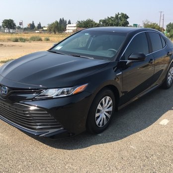 Quality Auto Glass Tint - 2018 Toyota Camry LE Hybrid - Vehicle Wraps Near Me - Salida, California