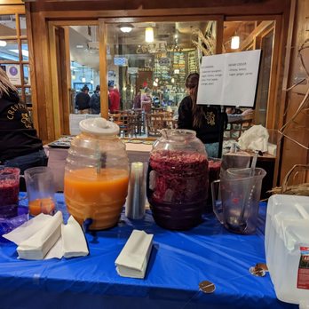 Taste of Mountain View - Sangria and a non-alcoholic drink (1/3 offered at the entire event) at Crepevine - Festivals Near Me - Mountain View, California Taste of Mountain View - Sangria and a non-alcoholic drink (1/3 offered at the entire event) at Crepevine - Festivals Near Me - Mountain View, California
