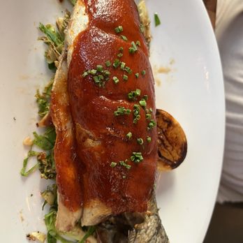 Peaches Prime - Peri peri branzino - Southern Near Me - Brooklyn, New York Peaches Prime - Peri peri branzino - Southern Near Me - Brooklyn, New York