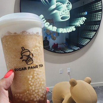 Sugar Paws Tea - Butter cream soda with cheese foam, really good! - Bubble Tea Near Me - Johns Creek, Georgia Sugar Paws Tea - Butter cream soda with cheese foam, really good! - Bubble Tea Near Me - Johns Creek, Georgia