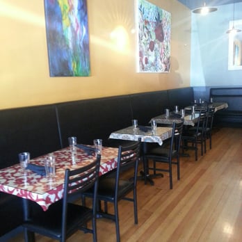 Bar Rio - Dining area to side of bar. - Tapas Bars Near Me - Bend, Oregon