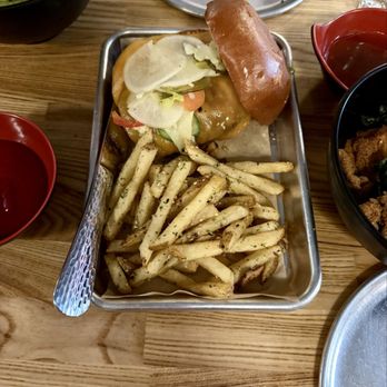 The Rabbit Hole - Smashed Burger & Furikake Fries - Cocktail Bars Near Me - San Francisco, California The Rabbit Hole - Smashed Burger & Furikake Fries - Cocktail Bars Near Me - San Francisco, California