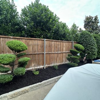 Andy’s Landscaping - Fresh mulch installation and bush trimming - Landscaping Near Me