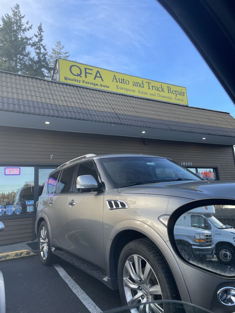 Quality Foreign Auto - proof of service and interaction - shows storefront - Auto Repair Near Me - Bothell, Washington Quality Foreign Auto - proof of service and interaction - shows storefront - Auto Repair Near Me - Bothell, Washington
