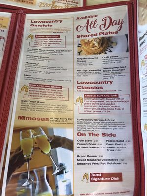 Menu photo 4 Toast! All Day Mount Pleasant, SC Menu photo 4 Toast! All Day Mount Pleasant, SC