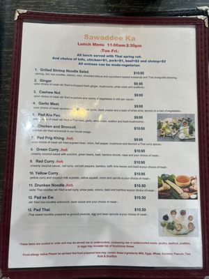 Sawaddee Ka Thai Cuisine & Pho by null