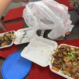 Chicken and Shrimp Teriyaki