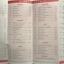 Rice & Noodles - Menu