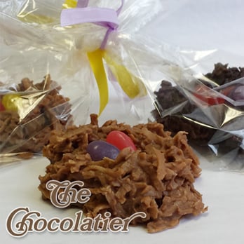 The Chocolatier - a close up of a chocolate bird nest - Candy Stores Near Me - Exeter, New Hampshire The Chocolatier - a close up of a chocolate bird nest - Candy Stores Near Me - Exeter, New Hampshire