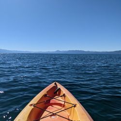 Tahoe Paddle and Oar - last day of season