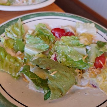 The Cottage - Salad lettuce a bit beyond it's. Hubby ate his anyway lol. - American Near Me - Traverse City, Michigan