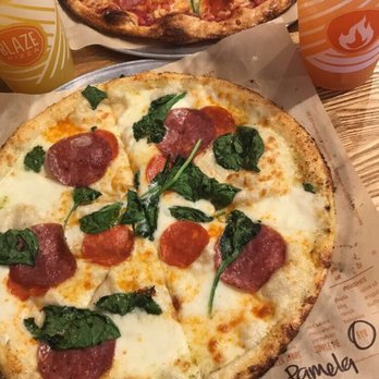Blaze Pizza - I often get the white sauce instead of marinara sauce - Pizza Near Me - Sugar Land, Texas Blaze Pizza - I often get the white sauce instead of marinara sauce - Pizza Near Me - Sugar Land, Texas