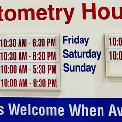 Costco Optical - Hours (July 2021)