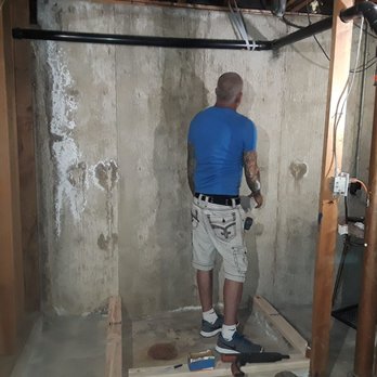 Mister Fixxit Home Repairs - At the beginning - the space in which Scott and Liz will build the basement bathroom! - General Contractors Near Me Mister Fixxit Home Repairs - At the beginning - the space in which Scott and Liz will build the basement bathroom! - General Contractors Near Me