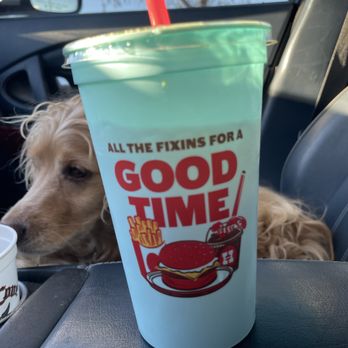 Hat Creek Burger Company - Love their reusable cups! - Burgers Near Me - Round Rock, Texas
