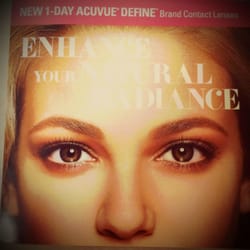 In Vision Optical & Eye Care - New Acuvue Define 1-day lens now available at our office. Call to schedule fitting 605-399-3811 Current acuvue 1 day moist we...
