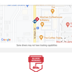 Domino's Pizza - Top left it's 8:30pm now, quality check began at 7:26 give me a break
