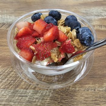 Fresh Frenchy's - Fruit and Yogurt Parfait , I would seriously eat one EVERY DAY!!! and the granola is homemade YUM - Coffee & Tea Near Me - Reading, Pennsylvania Fresh Frenchy's - Fruit and Yogurt Parfait , I would seriously eat one EVERY DAY!!! and the granola is homemade YUM - Coffee & Tea Near Me - Reading, Pennsylvania