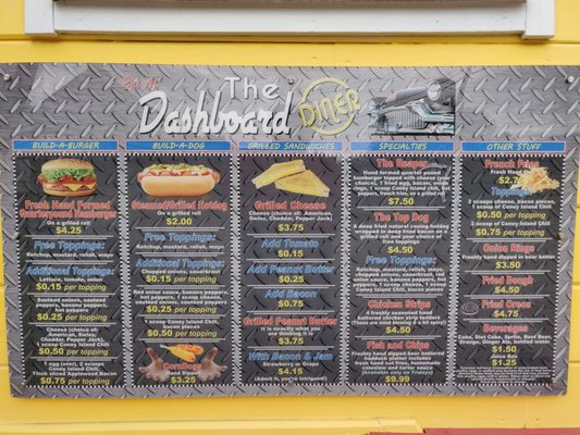 Menu photo 2 The Dashboard Diner Spencer, MA