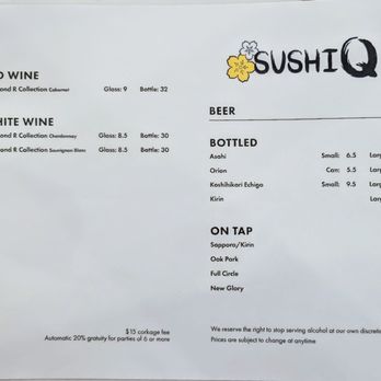 Sushi Q - Menu - Japanese Near Me - Sacramento, California Sushi Q - Menu - Japanese Near Me - Sacramento, California