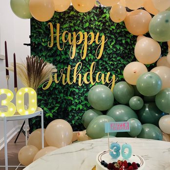 Whole Cakes - a table with a cake and balloons - Desserts Near Me - San Francisco, California Whole Cakes - a table with a cake and balloons - Desserts Near Me - San Francisco, California