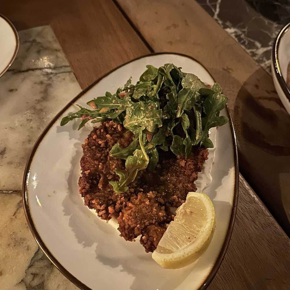 Bacari - chicken schnitzel - Mediterranean Near Me - Long Beach, California
