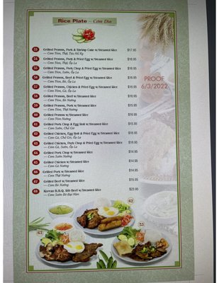 Menu photo 8 Pho Thai Hung Richmond, CA