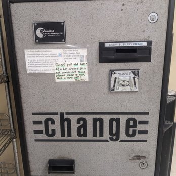 Coin Laundry - All these rules to get change - Laundromat Near Me - San Diego, California