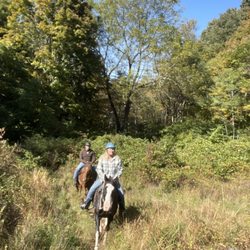 Appalachian Horse Adventures - Riding through beautiful scenery
