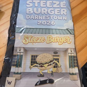 Steeze Burger - T-Shirt - May 2026 - Burgers Near Me - Gaithersburg, Maryland Steeze Burger - T-Shirt - May 2026 - Burgers Near Me - Gaithersburg, Maryland