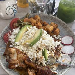 Enchiladas Michoacanas