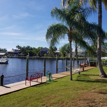 Golden Palms Resort - Canal view - Hotels Near Me - Saint James City, Florida