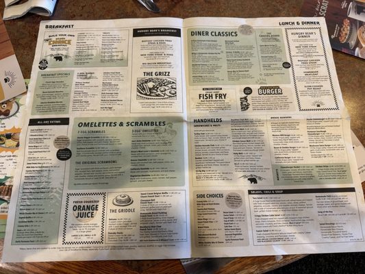 Menu photo 2 Black Bear Diner - Pleasanton Pleasanton, CA Menu photo 2 Black Bear Diner - Pleasanton Pleasanton, CA