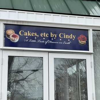 Cakes etc By Cindy - Outdoor signage over porch seating - Bakeries Near Me - Elon, North Carolina Cakes etc By Cindy - Outdoor signage over porch seating - Bakeries Near Me - Elon, North Carolina