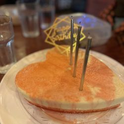 Trattoria Da Lina - Our own cake as it came from the kitchen.