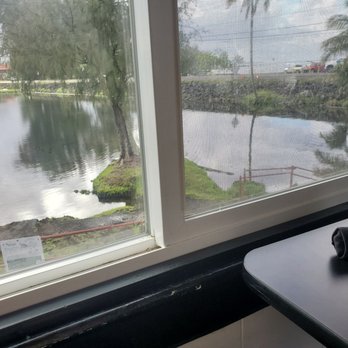 The Seaside Restaurant and Aqua Farm - Dining view of the pond - Seafood Near Me - Hilo, Hawaii The Seaside Restaurant and Aqua Farm - Dining view of the pond - Seafood Near Me - Hilo, Hawaii