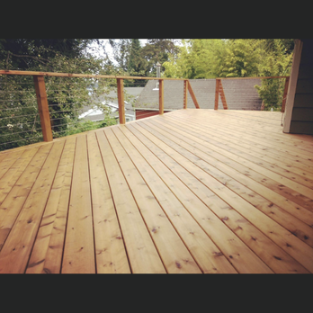 Crossheir Construction - a view of a deck - General Contractors Near Me
