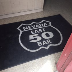 East 50 Bar - Don't forget to wipe your feet