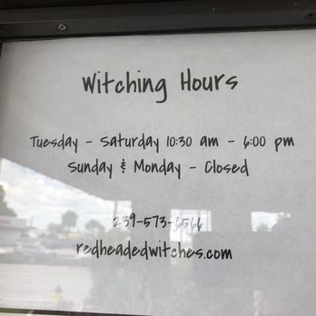 The Red Headed Witches - Accessories Near Me - Cape Coral, Florida The Red Headed Witches - Accessories Near Me - Cape Coral, Florida