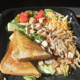 Grilled house salad