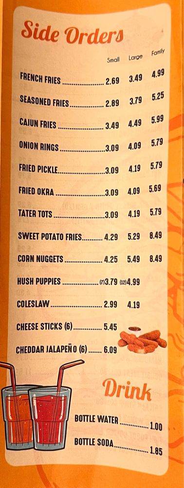 Food from Pelican Seafood & Poboy