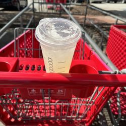 Starbucks - Lemon water left behind